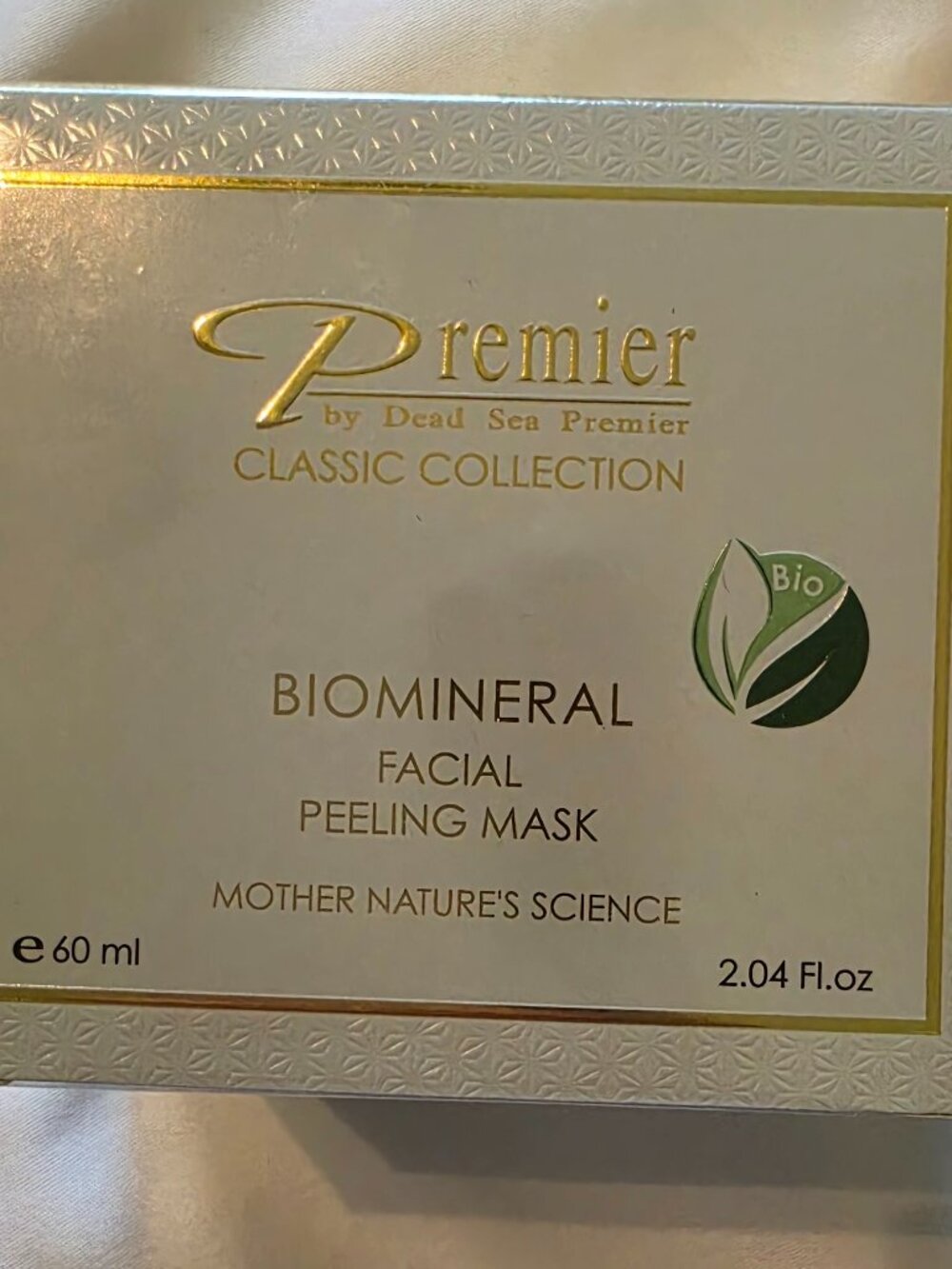 Dead Sea Premier Biomineral Facial Peeling Mask 2.04 oz 60ml NEW